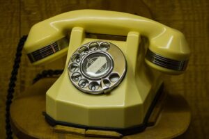 Old style teleophone